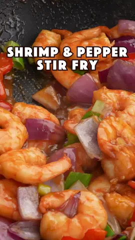 Suggested title and hashtags Title: Quick and Easy Shrimp Stir Fry #shrimp , #stirfry , #quickmeals , #foodtutorial , #Recipe 