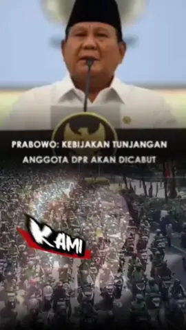 Prabowo Resmi umum kan Tunjangan DPR di cabut #SuaraRakyat #demo2025 #fypppppppppppppppppppppp #fypage #Viral 