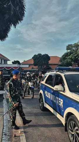 Pengamanan dan Pengendalian Lalh lintas oleh Pomdam V/Brawijaya #CapCut #fyp #hutri80 #polisimiliter #surabaya 