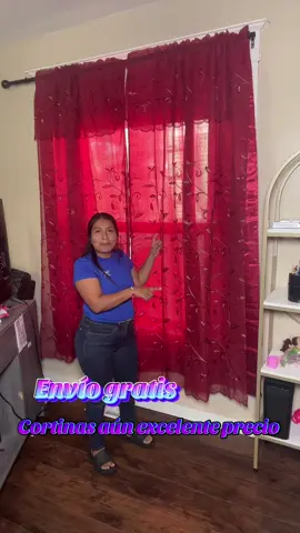 Cortinas muy bonitas y elegante aunque excelente precio y envío gratis 