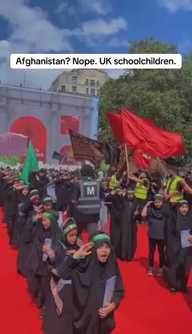 Afghanistan? Nope. UK schoolchildren.