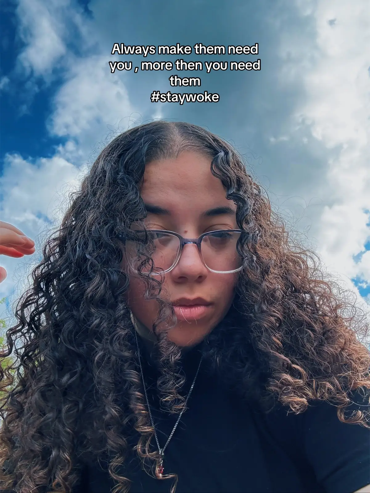 Never catch yourself in a moment where you need anyone ever , you only got yourself 🥱