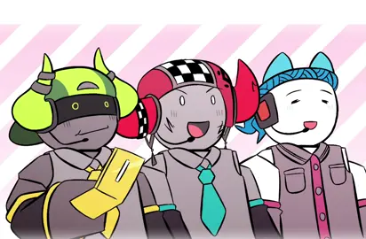 Triple baka (gift for my trio!!!) I hope this doesn’t look too weird my alight motion was lagging a lot #phighting #phightingroblox #animationmeme #fyp 