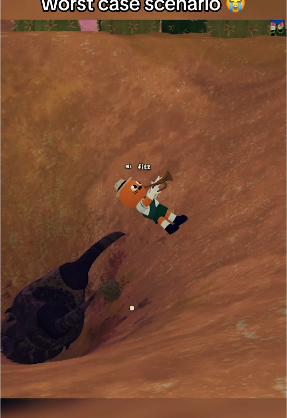 it just kept getting worse lol | full video on my yt #daukey #funny #gaming #fyp #viral #peak 