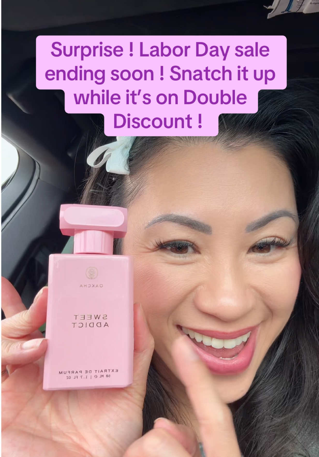 Oakcha sweet addict perfume is irresistible! 🙌@Oakcha #oakcha #oakchaperfume  #perfume   #oakchafragrances #affordablefragrances #perfumetiktok  #tiktokshopcreatorpicks #sweetaddict  Posted 08/31/2025 . Results may vary. Prices and promos accurate at time of posting and may change.