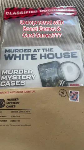 Going to be such a good gift for birthdays and the holiday season! @Lucky Egg US #luckyegg #murdermysteryatthewhitehouse #partygames 