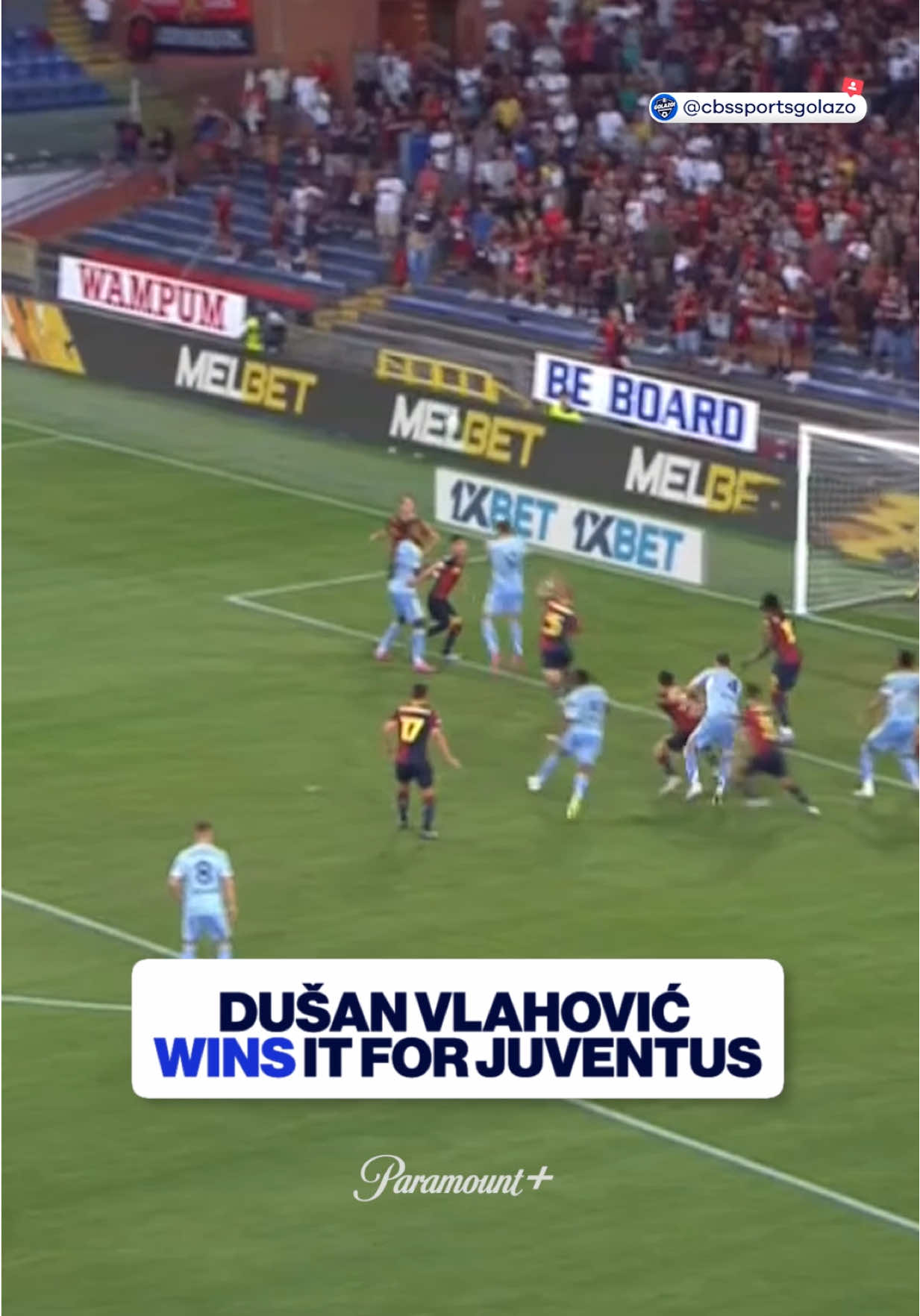 Dušan Vlahović rises high to secure the Juventus win 🫡  #Soccer #football #seriea