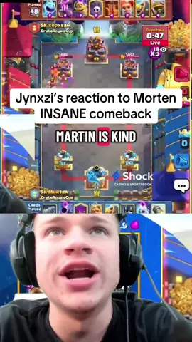 Morten the GOAT #jynxzi #clashroyale 