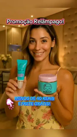 Kit kokeshi Renovadores Faciais  #cuidadoscomapele #pele #promocao #oferta #desconto 