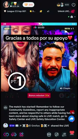 PARTE 1 “Gané mi primera batalla Oficial de TikTok, pero esta victoria no es solo mía, es de todos ustedes 🙏✨. Gracias de corazón por cada tap, cada apoyo y cada muestra de cariño. Sin ustedes no hubiera sido posible, los quiero mucho 🫶❤️.” #contentcreator #fyp #fypシ #viral #batallaoficial🥊 