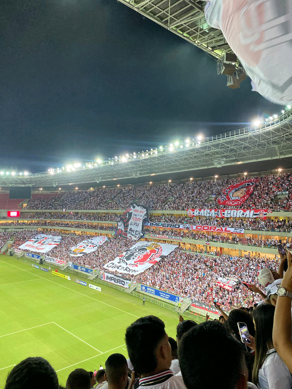 Santa Cruz Futebol Clube!  #santacruz #infernocoral⚫⚪🔴 #toic #fyp #futebol 