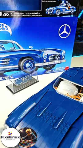 Finally done! 🚗 ENG: In this video, I finally get to present the new Mattel Brick Shop Mercedes Benz 300 SL to you. Great packaging, beautiful graphics. A well-designed manual, with all parts packaged in individual bags. There is a small model car, nice rims with rubber tires, and 8 metal wheel covers.  Have fun building and playing! DE: In diesem Video darf ich endlich den neuen Mattel Brick Shop Mercedes Benz 300 Sl vorzeigen. Toller Karton, schöne Grafiken. Eine gut gestaltete Anleitung, alle Teile in einzelnen Tüten verpackt. Es gibt ein kleines Modellauto , schöne Felgen mit Gummireifen und 8 Metallradkappen.  Viel Spass beim bauen & spielen! #mattel #newlego #short #shorts #brickbuilder #legotiktok #Lego #bricktok #mercedes #mercedesbenz #300sl #Lego 