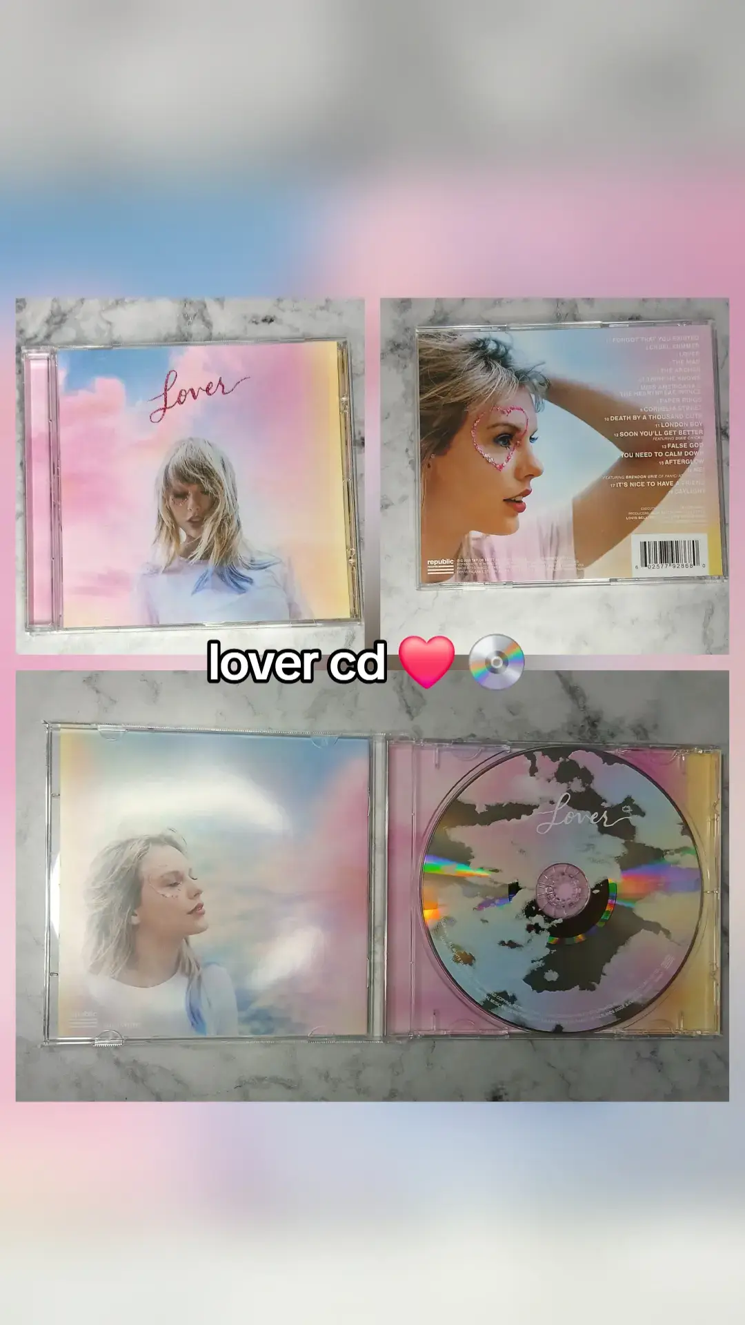 ❤️💿 @Taylor Swift @Taylor Nation #thelifeofashowgirl #ts12 #taylor #fyp #viral 