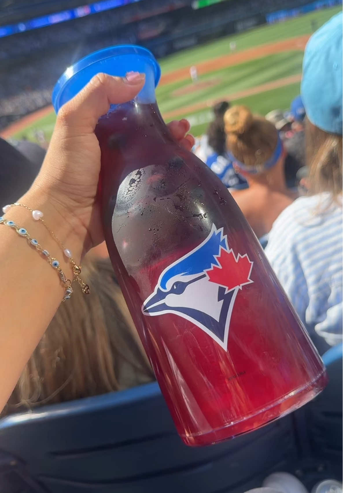 You can find this at the deluxe bars🔥 #bluejays #drinktok #sangria #fyp #toronto 