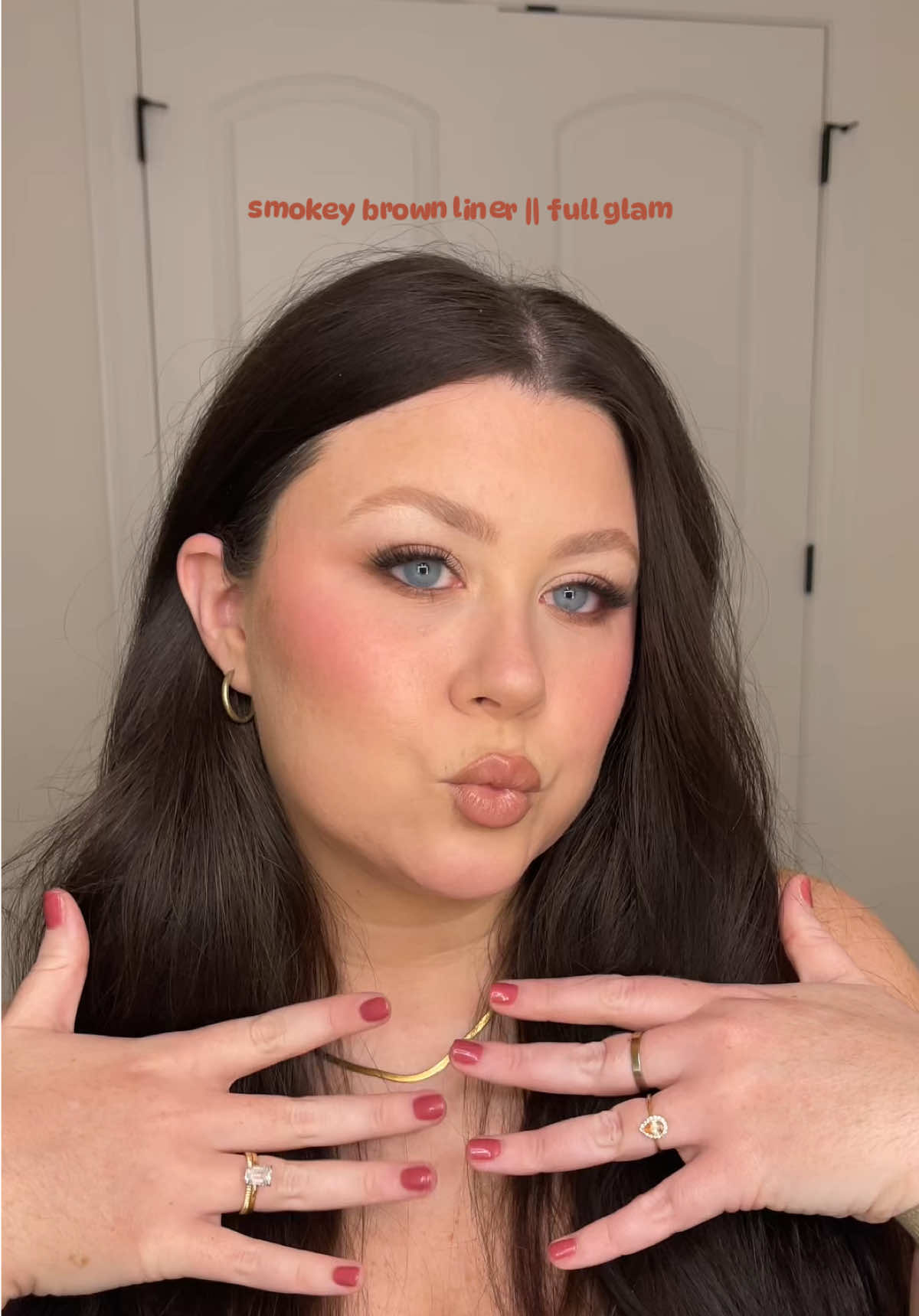 save for fall makeup inspo 🤎🍂 #fyp #foryoupage #microinfluencer #makeup #fallmakeup #fallmakeuplook #smokeyeye #sultry                                              @elfcosmetics laminating brow gel  @Morphe Cosmetics brow pencil  @makeupbymario ethereal eyes palette  @Fenty Beauty highlighter  @NYX Professional Makeup gel liner  @Patrick Ta Beauty foundation  @Anastasia Beverly Hills foundation  @Saie liquid bronzer  @fentybeauty contour stick @madebymitchell cream blush  @tarte cosmetics concealer  @abh loose setting powder @Maybelline NY fit me powder @Charlotte Tilbury pressed powder  @Juvia’s Place blush duo  @Rare Beauty blush  @Milani Cosmetics setting spray 