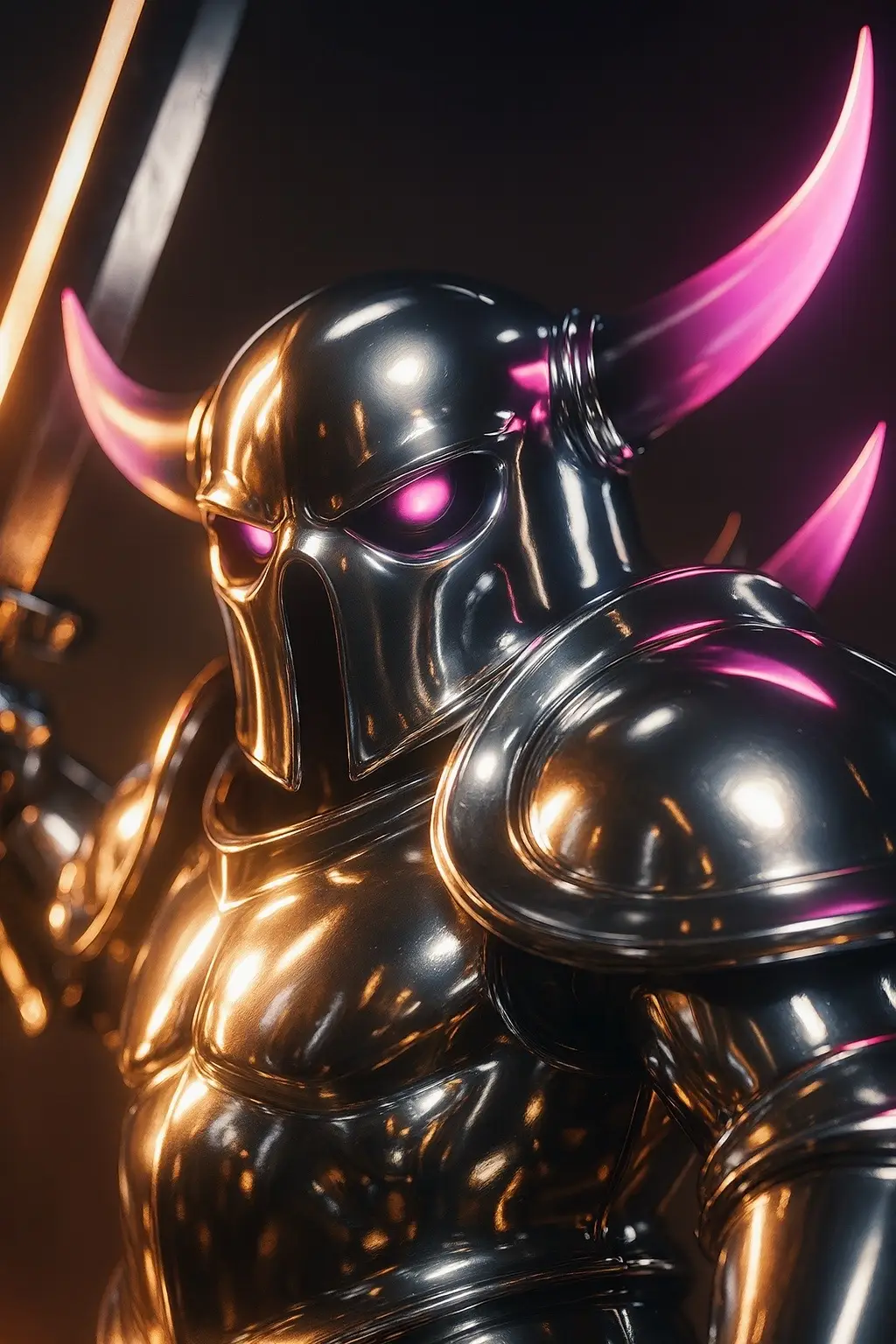 Before any of yall say I’m hopping on the silver surfer trend again, I been doing chrome cr since I started posting. So 🖕🏻.  #chrome #clash #pfp #wallpaper #tipsy 