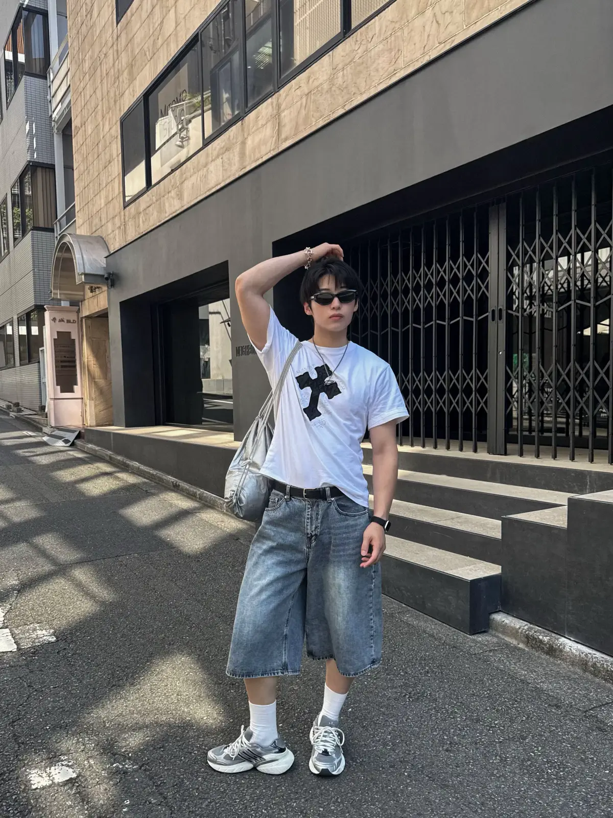 9月になったから今月からは秋服を買う！ でもまだ暑いから僕の夏コーデ参考にしてください #추천 #おすすめ #fyp #ファッション #夏 