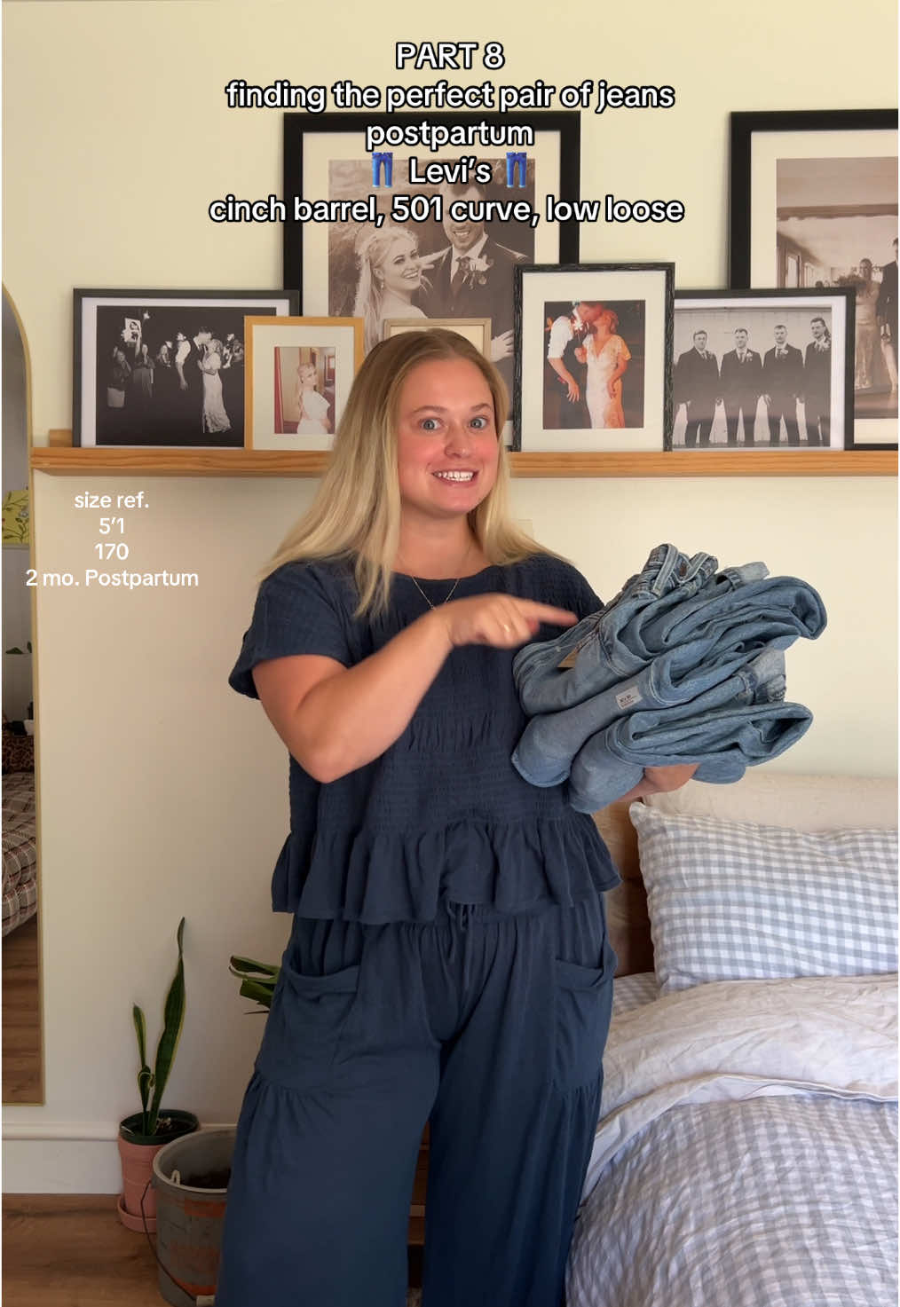 Officially found my new favorite pair of jeans. These cinch barrel  jeans are honestly PERFECT!  Currently the barrels and 501 curves are on a super good sale I have them linked in ltk & ShopMy 💋 @Levi’s #part3 #newseries #series #tryingonjeans #perfectpairofjeans #postpartum #tryon #tryonwithme #tryons #jeantryon #tryonjeans #tryonjeanswithme #cinchbarrel #cinchjeans #leviscinchbarrel #levisbarrel #lowrisejeans #lowrise #levis #levisjeans #barreljeans #fyp #viral #trendy #CapCut