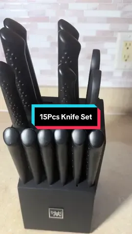 Upgrade your kitchen with this 15-piece stainless steel knife set 🔪✨ Sharp, sleek, and built to last!” #kitchenessentials #knifeset #kitchengadgets #hannarobinson #ethiopian_tik_tok🇪🇹🇪🇹🇪🇹🇪🇹 @Our Green Life-USA 
