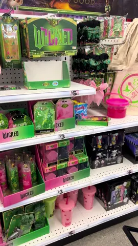 wicked x five below 💚🩷 #fivebelow #wicked #fyp #wickedmovie #wickedthemusical 