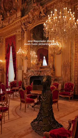 He ate I fear (the problem is that only he ate) 📍Napoleon's Apartment #napoleon #pinterest #paristravel #louvre #versailles 
