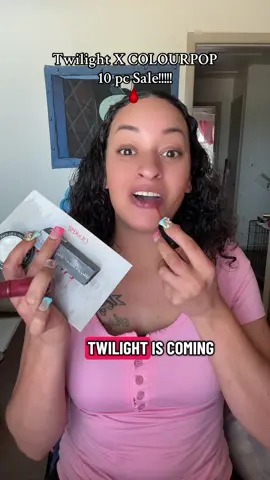 #tiktokshoplabordaysale #colourpopxtwilight #twilightmovie #twilightsaga #colourpop 