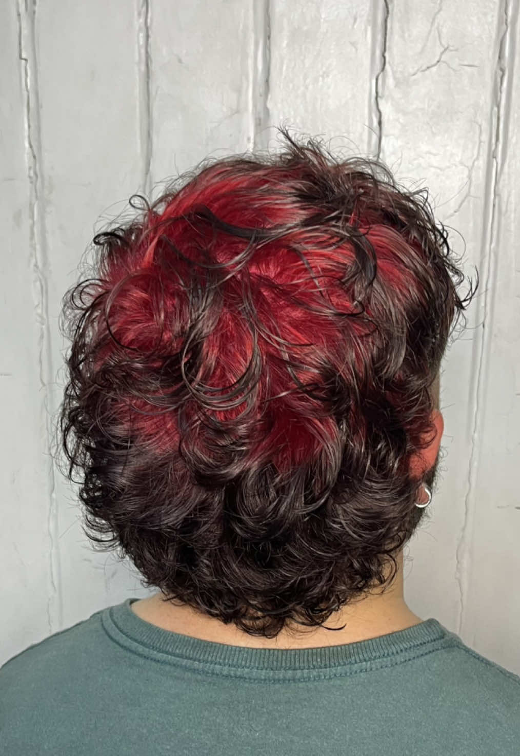 red ghost roots 🩸 • agenda aberta em são paulo #ghostroots #redhair #redghostroots #emohair #althair 