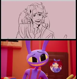 i got brainrotted yesterday and was drawing this thing for 13 hours straight. JUST IN CASE IVE NEVER STUDIED ANIMATION IN MY LIFE i was just watching every movement carefully and trying to replicate it😭🙏thanks to @/fan110_mica on X, they helped me with sound #tadc #theamazingdigitalcircus #jax #pomni