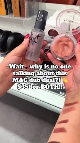Wait… why is no one talking about this MAC duo deal?! 👏 @M.A.C Cosmetics Store @maccosmetics   #maccosmeticsblush #makeupdeals  #MACCosmeticsNewArrivals #fyp #foryoupage 