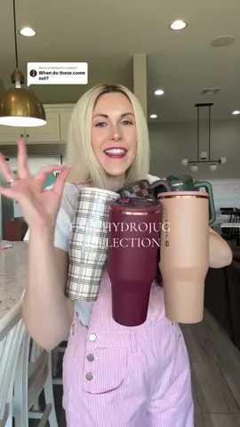 Replying to @Heather the fall Hydrojug collection is coming September 5 to TikTok shop! #tiktokshopcreatorpicks #hydrojug @HYDROJUG 