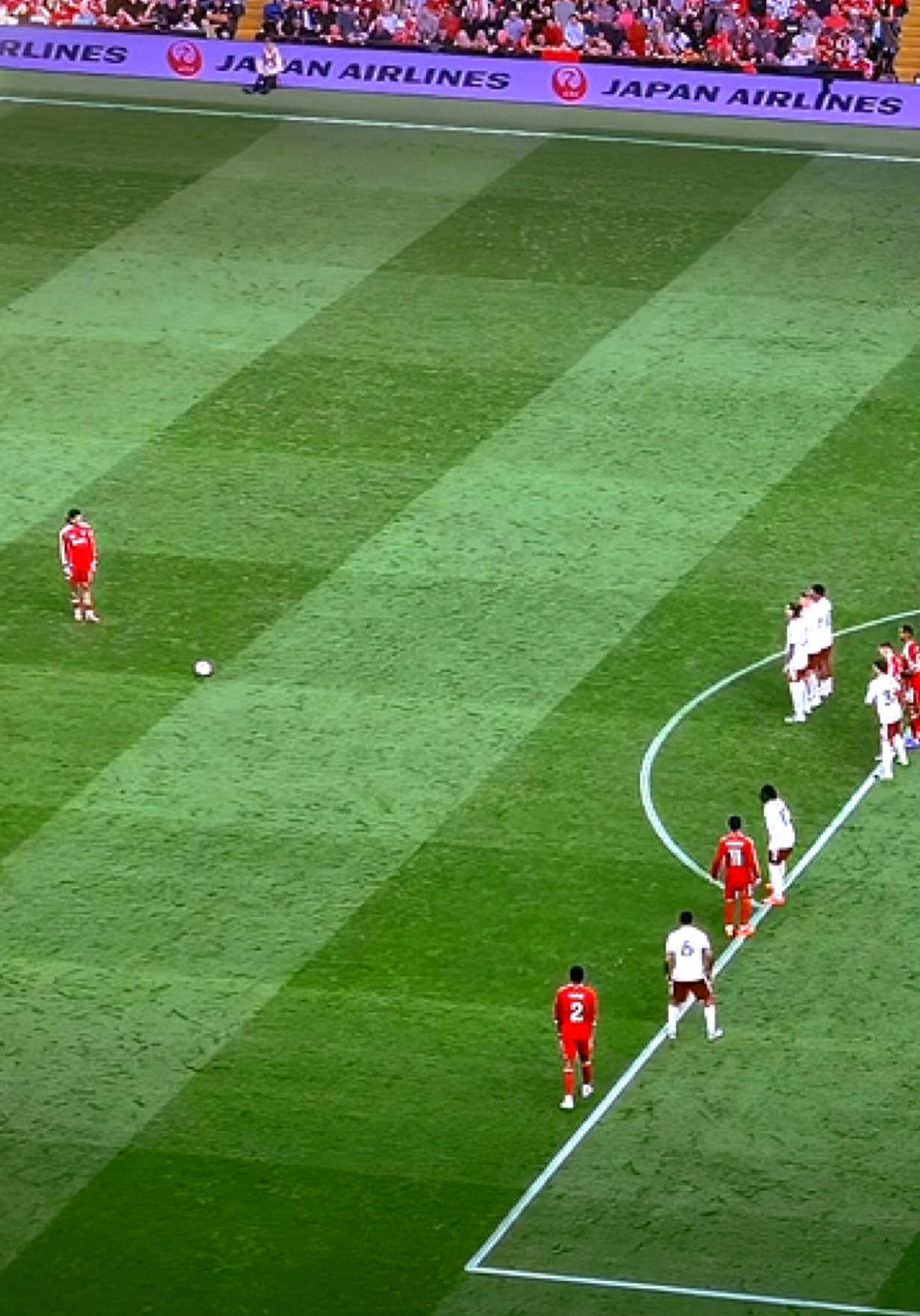 Dominik Szoboszlai 🥶🥶 .. #szoboszlai #freekick #liverpool #arsenal #fyp 