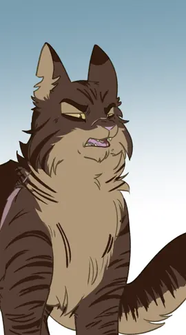 what if firepaw wasnt afraid of tigerclaw and just. ragebaited the whole time IK THIS ISNT GAMMA JACK but I dont control where my interests take me lol next imma make something about his relationship with his daughter! #warriorcats #tigerstar #fireheart #art #sdiybt 