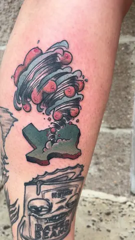 Texas Tiddy Twister. #austintx #tattooartist #tattoo 