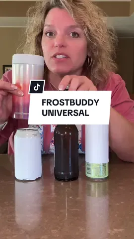 What a great gift! I love mine and use it all the time. Keeps my drinks ice cold all day. #colddrinks #greatgifts #frostbuddy #insulatedcup #spotlightfinds 