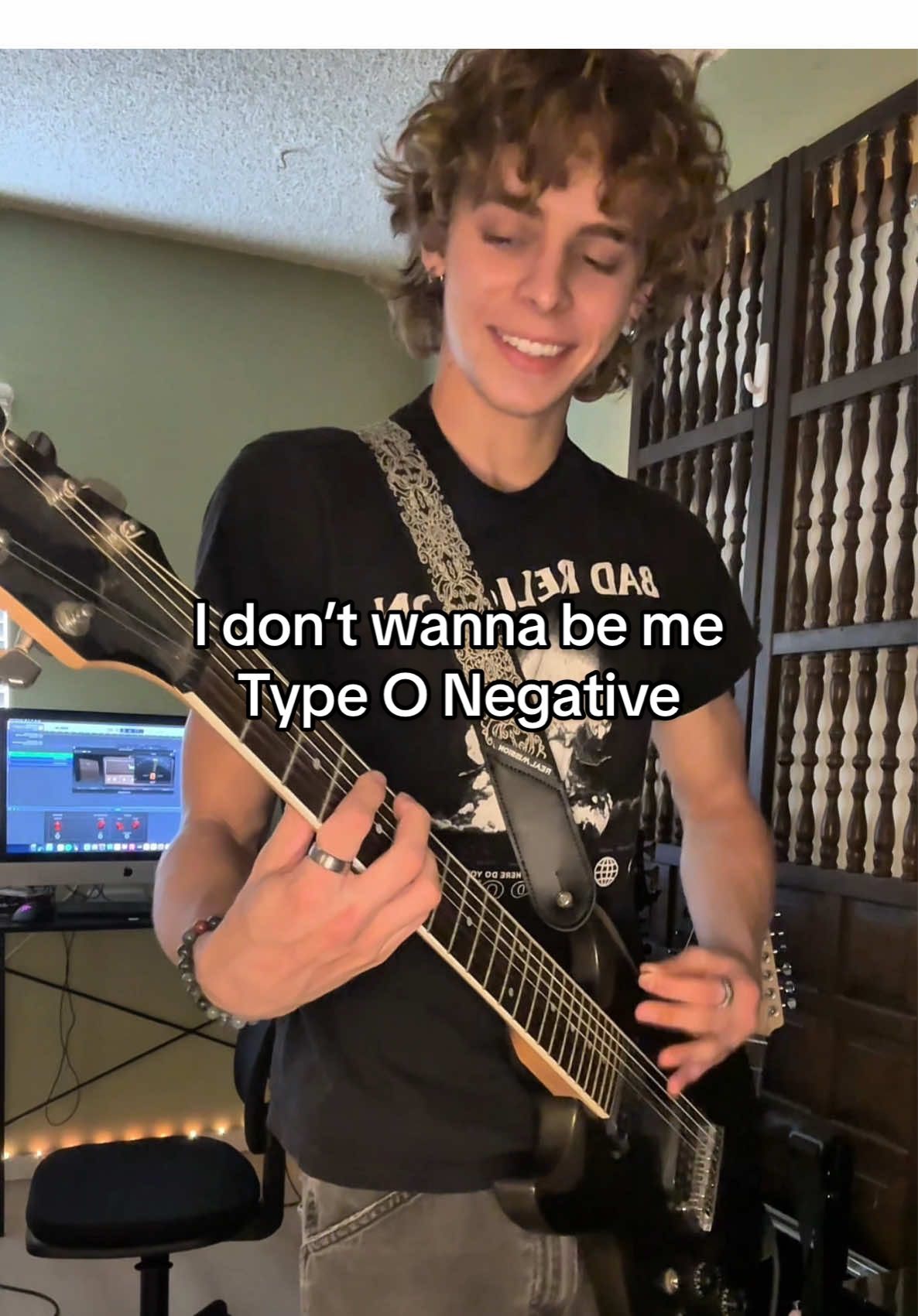 I don’t wanna be me #guitar #cover #landonrenwick #idontwannabeme #typeonegative 