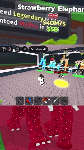 #viralvideo Strawberry, Elephant #roblox momento exacto, donde me sale el elefante de fresa 