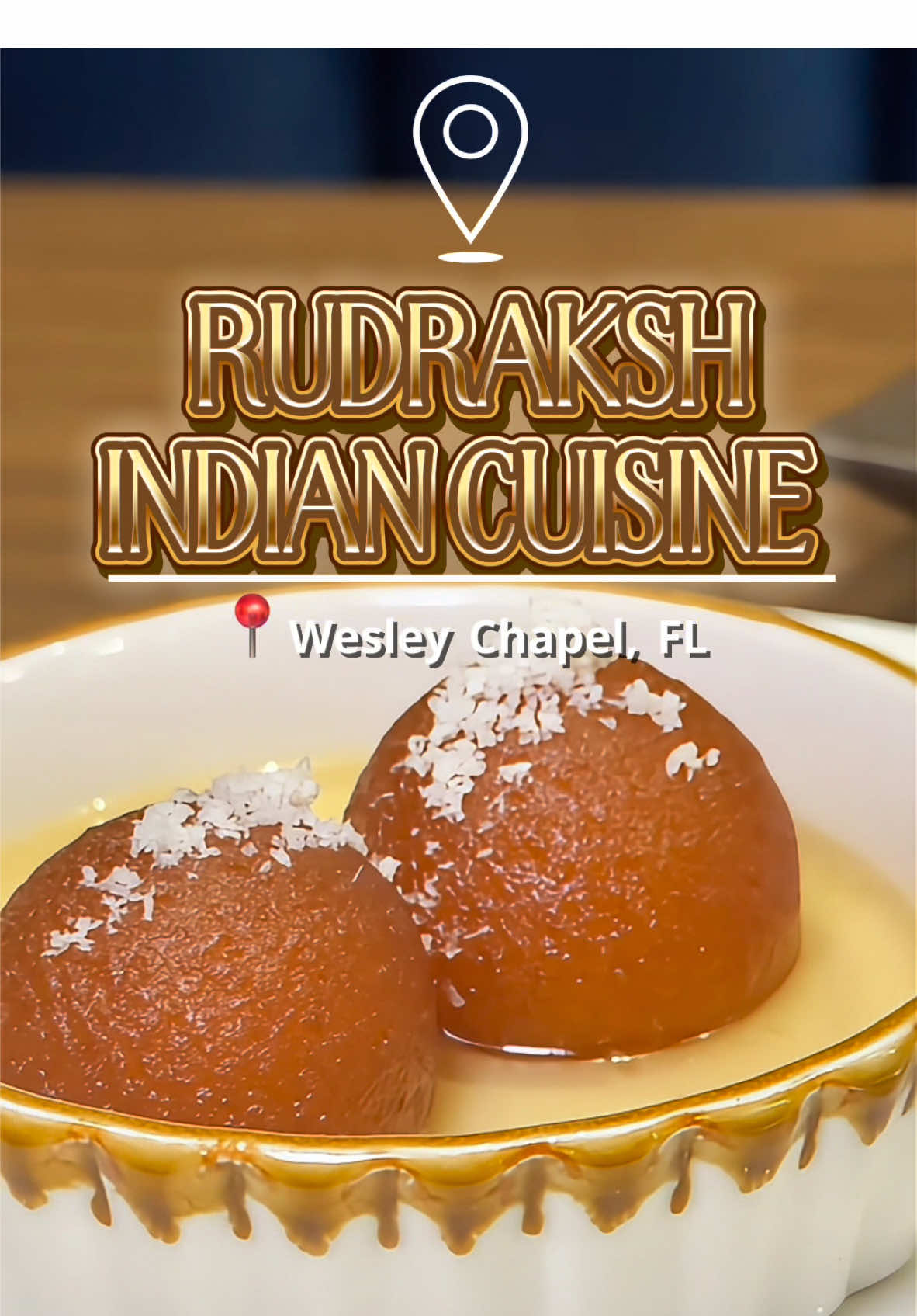 📍Rudraksh, Wesley Chapel, FL ✨ Spice up your day the Rudraksh way ✨ From slow-cooked curries that melt in your mouth to sizzling tandoori grills hot off the flame, every dish here is layered with bold flavors and rich tradition. 🌶️🍛🔥 🌿 Palak Chat – Crisp spinach fritters topped with yogurt and spices for the perfect sweet-tangy crunch. 🌸 Lehsoni Gobi – Cauliflower tossed with garlic, herbs, and bold Indian flavors. 🔥 Chicken Tikka Masala – Tender chicken simmered in a creamy tomato-based sauce with warm spices. 🥘 Lamb Chettinad – South Indian specialty with lamb slow-cooked in a medium aromatic gravy.  🍯 Gulab Jamun –  crispy cheese balls soaked in fragrant honey syrup with rosewater  🌹 Rose Faluda – A refreshing rose-flavored dessert drink with vermicelli, milk, and rose ice cream. Bold spices. 🔥 Timeless recipes. 🍛 Unforgettable flavor. 🇮🇳✨ #eatlocal #supportlocal #eatlocalflorida #localbusiness #fy 
