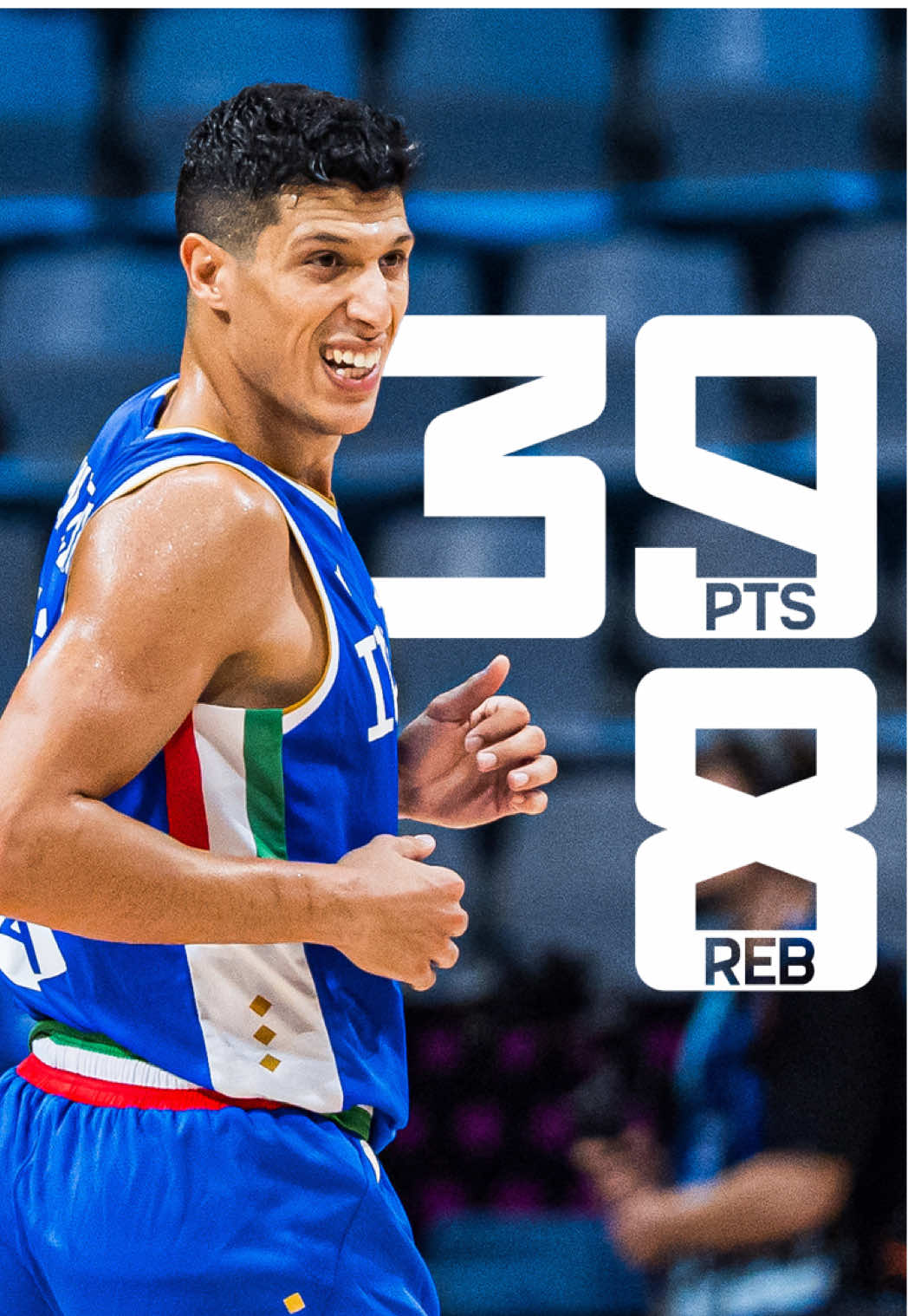 Simone is SO back. 😮‍💨 #EuroBasket #simonefontecchio #italy #miamiheat #record @Miami HEAT @NBA 