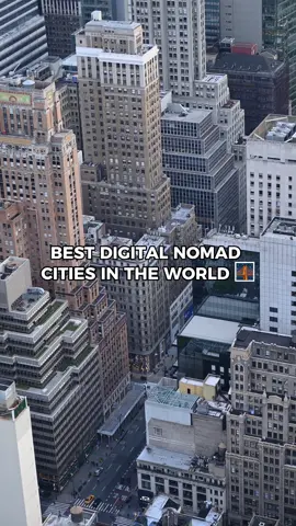 Work from anywhere? 🌎💻 These cities are affordable, vibrant, and built for remote workers. Would you pack your laptop and move to one? #DigitalNomadLife #RemoteWorkTravel #WorkAnywhere #NomadDestinations #TravelAndWork 