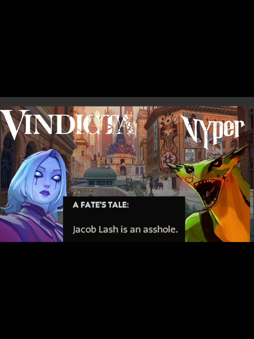 Replying to @doctaderp Every knows about Vypers freakyness for lash #deadlockinvite #deadlockinteractions #deadlock #vyper #lash 