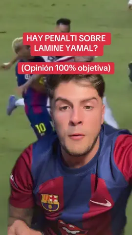 Hay penalti sobre Lamine Yamal?🤔 #polemica #penalti #lamineyamal #tiktokfootballacademy 