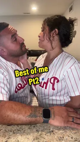 We definitely got the best of each other🤭We celebrate our 7yr wedding anniversary tomorrow🥰 #trishandrick #lipsync #bestofme #live #laugh #Love  #marriedlife #husbandwife #couplegoals #keepsmiling 