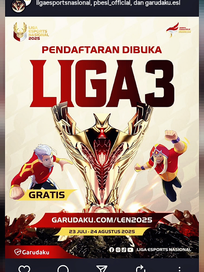 lignas ml jalur solo nih  #mobilelegends #lignas2025 #fyp #liganasionalesport 