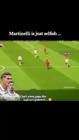 Martinelli can't help gyokeres to score goals... . . . . . #arsenalhighlightstoday #fyyyyyyyyyyyyyyyy #arsenal #arsenalfans #goviral 