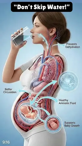 why pregnant woman should drink enough water #ultrasound #fetus #pregnancy #babydevelopment #pregnant 