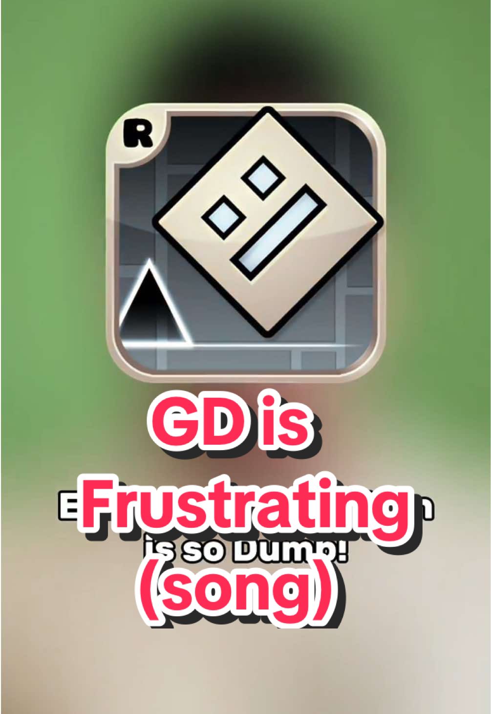 Geometry Dash is Frustrating (song) #fyp #edit #foruyou #fypageシ 
