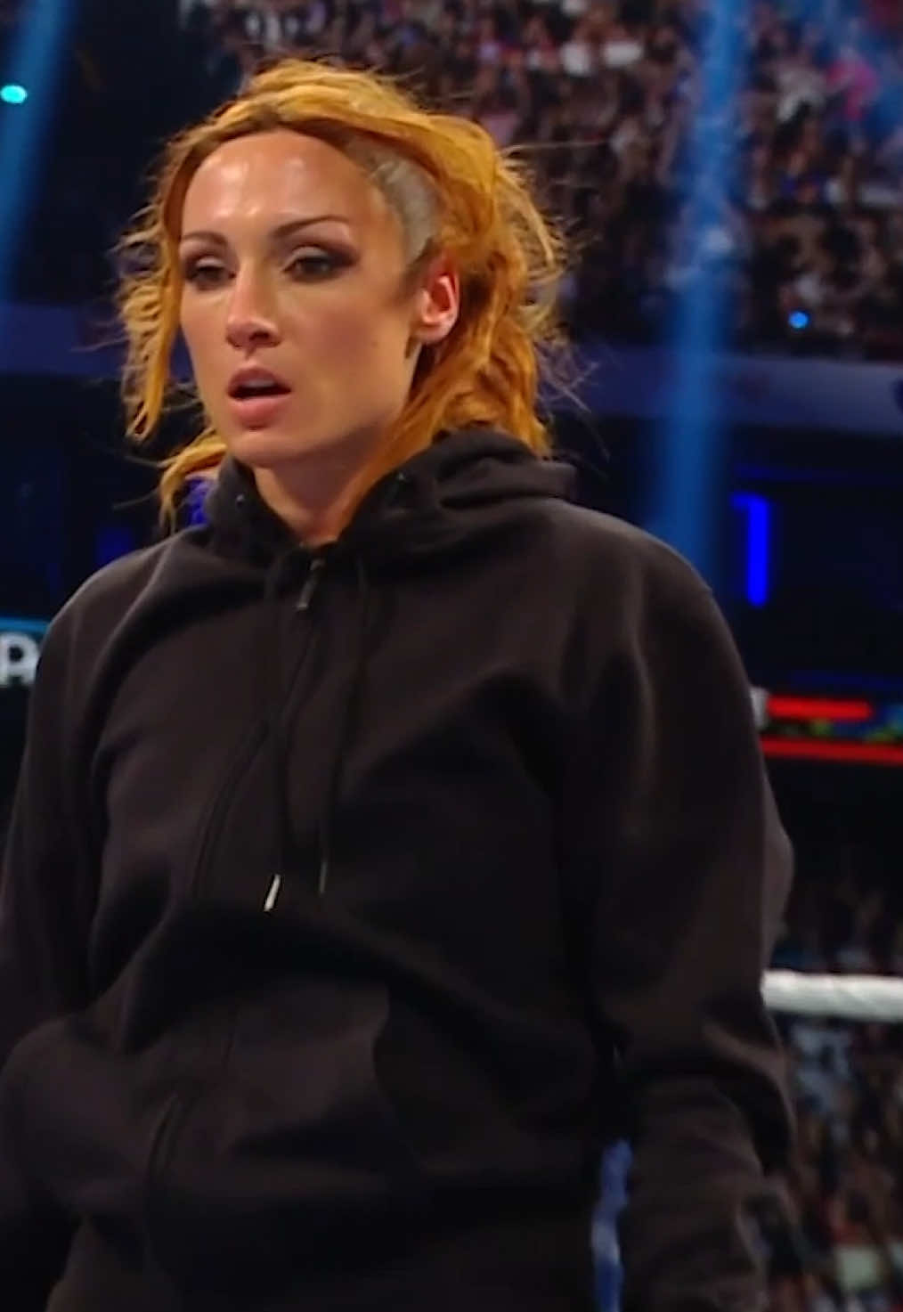 ain’t no way… 😱 #WWEClash #WWE #CMPunk #SethRollins #BeckyLynch