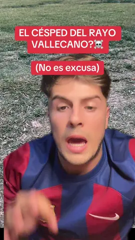 He visto patatales mejores que el césped del Rayo Vallecano 😅 #polemica #rayo #fcb #tiktokfootballacademy 