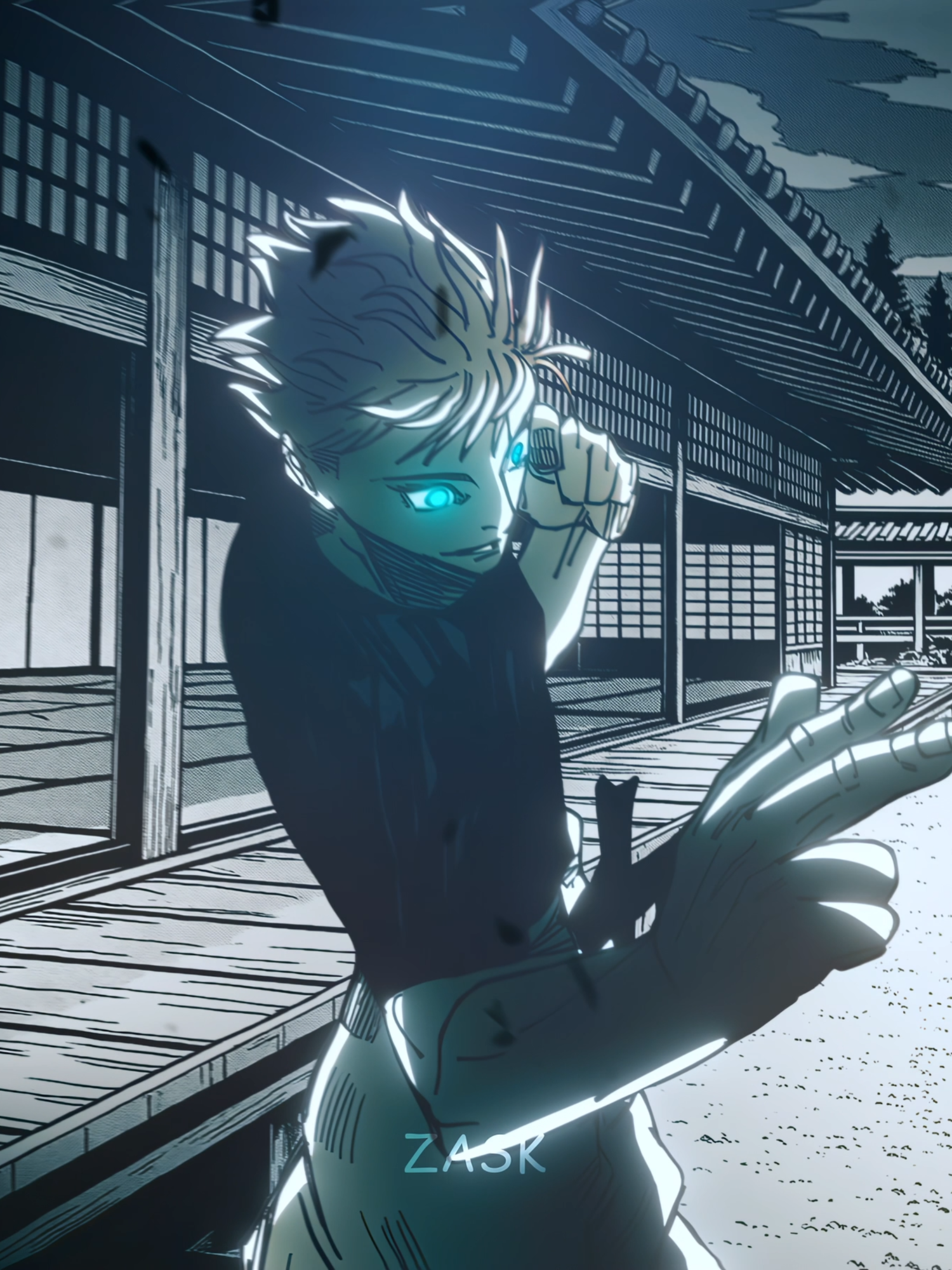 Gojo being... #gojo #jujutsukaisen #mangaedit