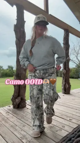 Okay I’m obsessed with these pants!! #fyp#fall#fallootd#fallfashion#camo#outfitoftheday 